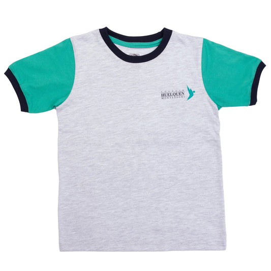 Polera manga corta Niña - Uniformes Colegio Huelquén Montessori