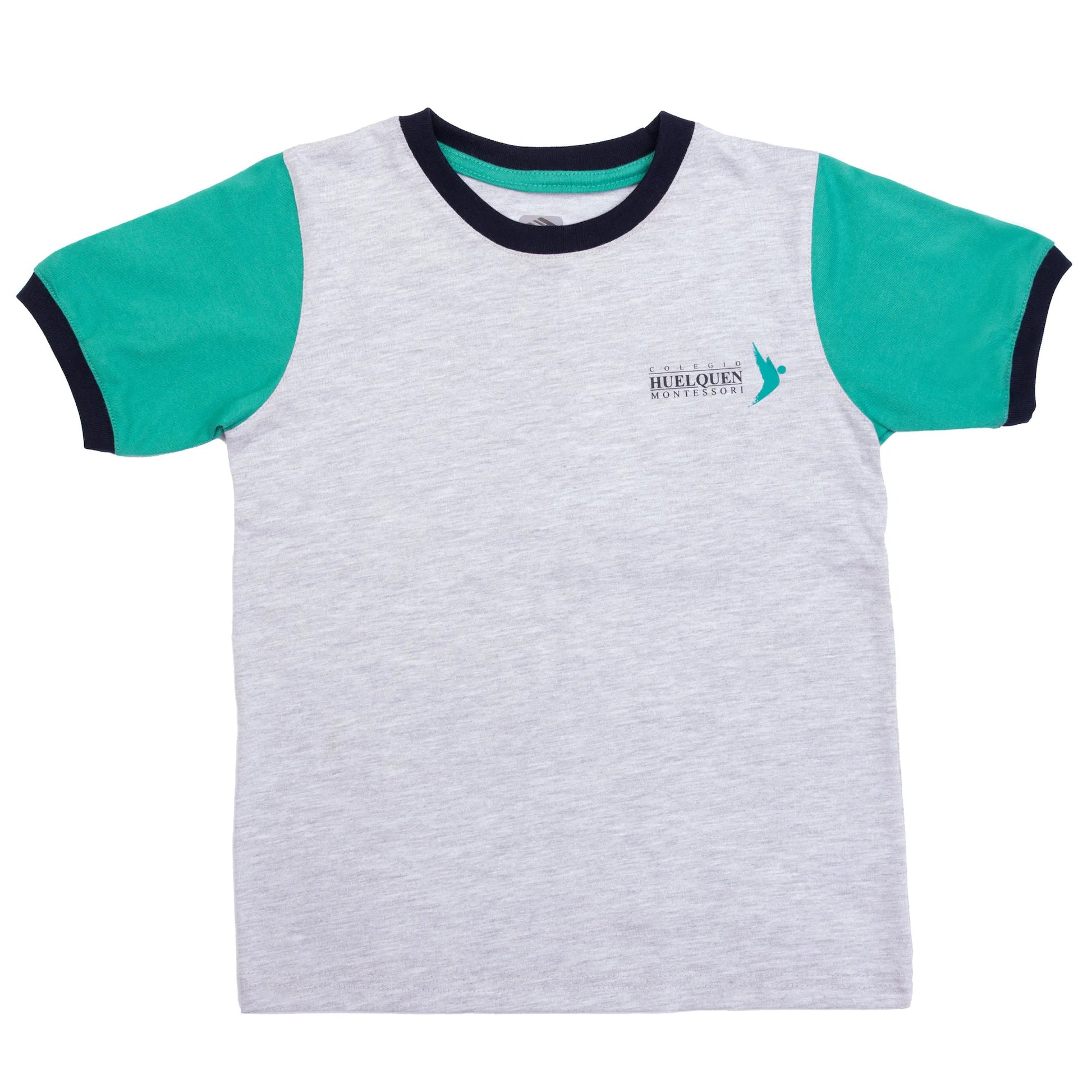 Polera manga corta Niño - Uniformes Colegio Huelquén Montessori